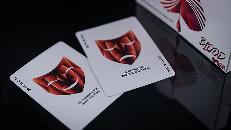 Skymember Presents Blood Amber by The One Playing Cards Skymember Presents Blood Amber by The One Playing Cards