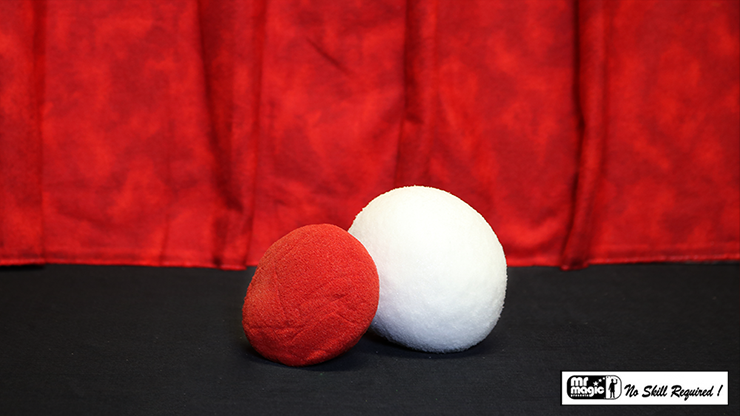 Ball to Dice (Red/White) by Mr. Magic - Trick Ball to Dice (Red/White) by Mr. Magic - Trick
