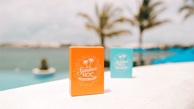 Limited Edition Summer NOC (Orange) Playing Cards Limited Edition Summer NOC (Orange) Playing Cards