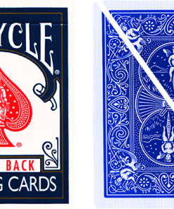 Split Pop Eyed Popper Deck Bicycle (Blue)