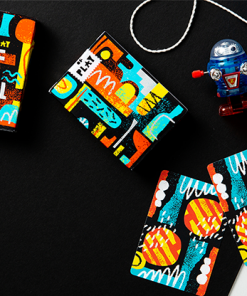 Off the Wall Playing Cards by Art of Play