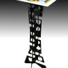Harbin Style Folding Table (black, Card Top) Harbin Style Folding Table (black, Card Top)