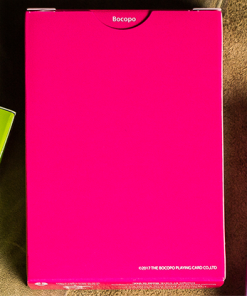 Steel Playing Cards (Pink) by Bocopo