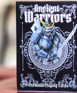 Ancient Warriors (Black) Playing Cards