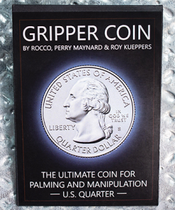 Gripper Coin (Single/U.S. 25) by Rocco Silano - Trick Gripper Coin (Single/U.S. 25) by Rocco Silano - Trick