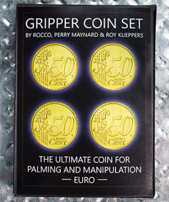 Gripper Coin (Set/Euro) by Rocco Silano - Trick