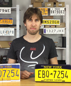LICENSE PLATE PREDICTION - NEW YORK (Gimmicks and Online Instructions) by Martin Andersen - Trick