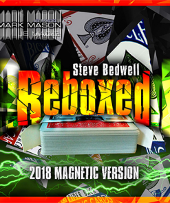 Reboxed 2018 Magnetic Version Blue (Gimmicks and Online Instructions) by Steve Bedwell and Mark Mason - Trick