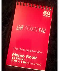 SvenPad® KoD Memo Pad (Red, Single) - Trick