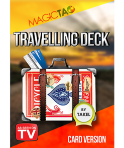 Travelling Deck Card Version Red (Gimmick and Online Instructions) by Takel - Trick