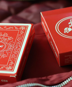 Red Roses Playing Cards by Daniel Schneider