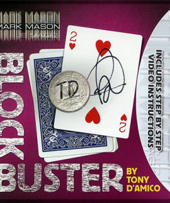 BLOCK BUSTER Red (Gimmick and Online Instructions) by Tony D'Amico and Mark Mason - Trick