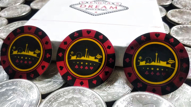 VEGAS DREAM (Gimmicks and Online Instructions) by ChiNam Leung, Bean's Magic VEGAS DREAM (Gimmicks and Online Instructions) by ChiNam Leung, Bean's Magic