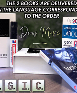 Opus Book Test English (Gimmicks and Online Instructions) by Denis Marc Paret - Trick