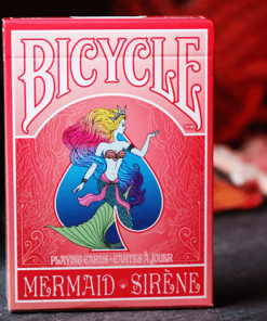 Mermaid Playing Cards (Red) by US Playing Card Co