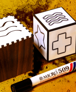 GALAXY CUBE SHAPE by Tora Magic
