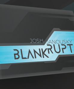 Blankrupt Thick Strip UK Version (Gimmicks and Online Instructions) by Josh Janousky - Trick