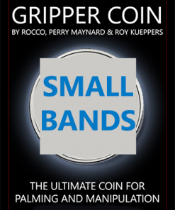 Gripper Coin Bands (Small) by Rocco Silano - Trick