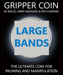 Gripper Coin Bands (Large) by Rocco Silano - Trick
