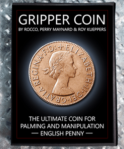 Gripper Coin (Single/ English Penny) by Rocco Silano - Trick