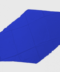 Diamond Cut Silk 24 inch (BLUE) by Magic by Gosh - Trick