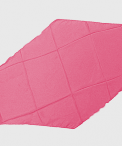 Diamond Cut Silk 24 inch (PINK) by Magic by Gosh - Trick
