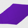 Diamond Cut Silk 24 inch (PURPLE) by Magic by Gosh - Trick