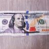 One Hundred Dollar Bill Silk (colorful)