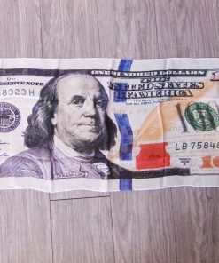 One Hundred Dollar Bill Silk (colorful)