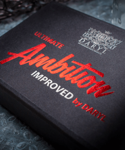 Ultimate Ambition Improved Red (Gimmicks and Online Instructions) by DARYL - Trick