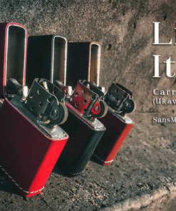 Limited Edition Light It Up Vigor Maroon (Gimmicks and Online Instructions) by SansMinds - Trick