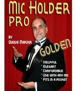 Pro Mic Holder (Golden) by Quique marduk - Trick