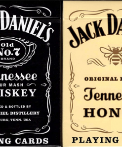 Jack Daniel's Black/Honey Set Playing Cards by USPCC