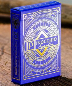 Pinocchio Sapphire Playing Cards (Blue) by PassioneTeam