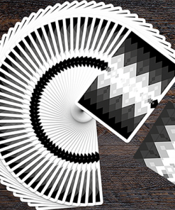 Diamon Playing Cards N° 10 Black and White