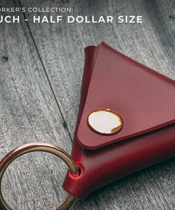 Limited Edition SansMinds Worker's Collection: Coin Pouch Red (Half Dollar Size) - Trick