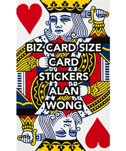 Business Card Stickers by Alan Wong - Trick Business Card Stickers by Alan Wong - Trick