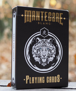 Mantecore Blanc Playing Cards by Edo Huang and Cardvo