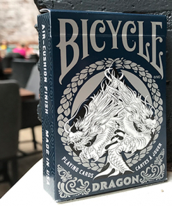 Bicycle Dragon Playing Cards (Blue) by USPCC