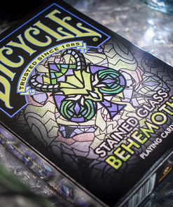 Bicycle Stained Glass Behemoth Playing Cards