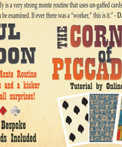 The Corner of Piccadilly (Tarot Size plus online instruction) by Paul Gordon - Trick
