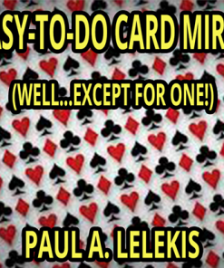 6 EZ-TO-DO CARD MIRACLES by Paul A. Lelekis eBook DOWNLOAD