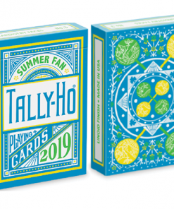 Tally Ho Fan Back Summer Playing Cards
