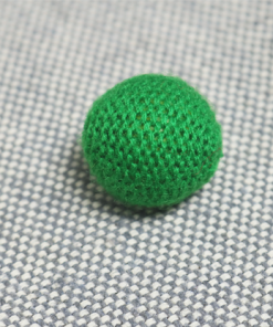 Crochet Ball .75 inch Single (Green) by Mr. Magic - Trick