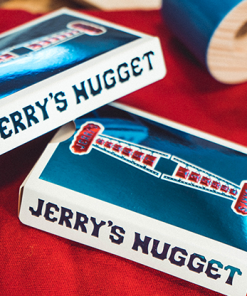 Vintage Feel Jerry's Nuggets (Blue Foil) Playing Cards