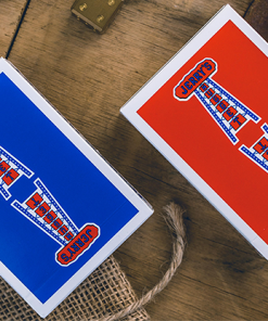 Vintage Feel Jerry's Nuggets (Blue) Playing Cards