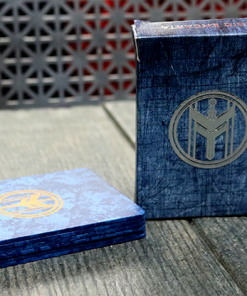 FIBER BOARDS Cardistry Trainers (Sodalite) by Magic Encarta - Trick