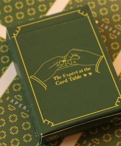 Limited Edition The Expert at the Card Table (Green) Playing Cards