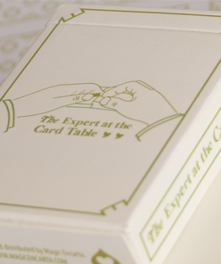 Expert At The Card Table (White) Playing Cards