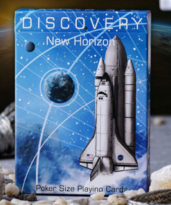 Discovery New Horizon (Blue) Playing Cards by Elephant Playing Cards